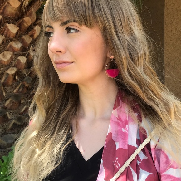 🆕 Circular Statement Earrings - Picture 1 of 2